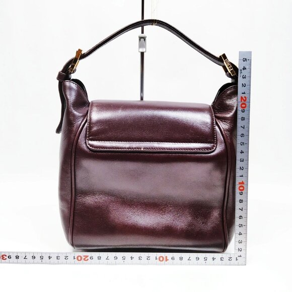 Fendi Brown Leather Hand Bag mon585-103125 - Picture 2 of 16